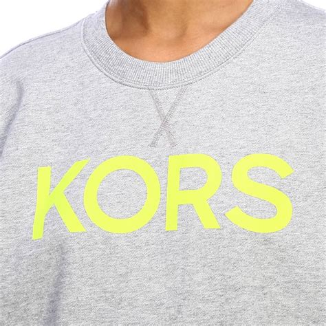 michael kors pink sweatshirt|Michael Kors grey crewneck sweatshirt.